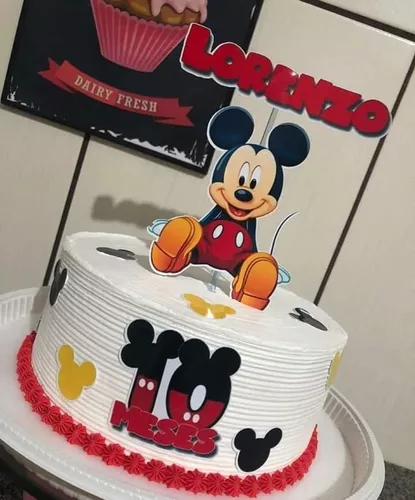 Topper de Bolo do Mickey Mouse (1 un.) - 117398.7