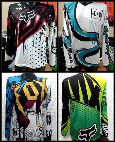 Jersey Buzo Motocross, Ciclomotañismo Y Bmx