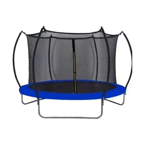 Cama Elástica Trampolin 244 Cm Azul Con Negro 8ft Sdt-0803hi