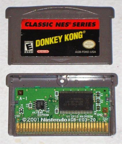 Donkey Kong Clasics Para Tu Gameboy Advance Gba (mr2023)