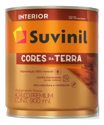 Tinta Acrílica Cores Da Terra 900ml - Suvinil