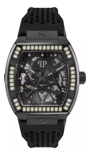 Reloj Para Hombre Philipp Plein $keleton Pwbaa1923 Negro