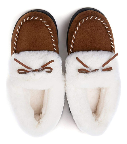 Rockdove Pantuflas De Espuma Viscoelstica Para Mujer Trapper