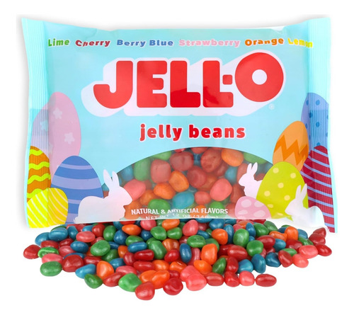 Jelly Beans Jello Pascua Sabores Surtidos Colores Pastel
