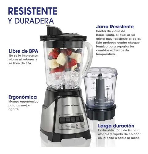 Licuadora y procesador hamilton beach sales