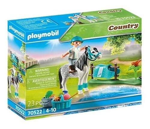 Playmobil  Linea Ponis -poni Clásico Con Figura De Niña