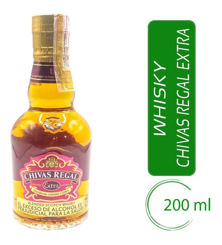 Whisky Chivas Extra 200 Ml - mL a $261