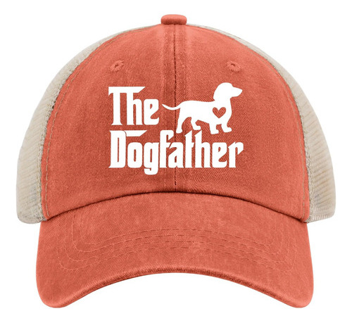 Dogfather Heart Dog Golf Hat Allblack - Sombrero De Béisbol