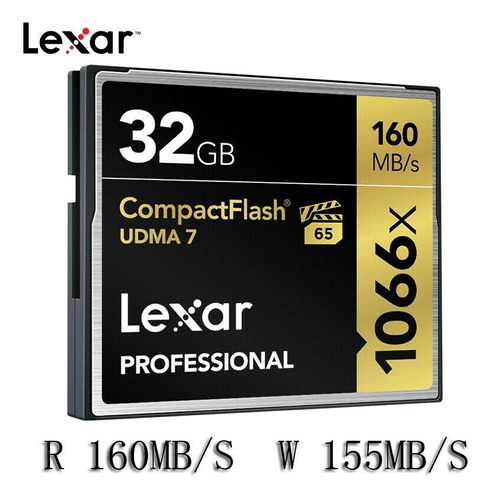 Cartao Cf Lexar Pro 32gb 160mb/s 1066x Novo - Entrega Hoje