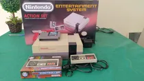 Comprar Nintendo Nes 8 Bits - Nintendinho - 2 Controles - Com Coleção De Todos Os Jogos!