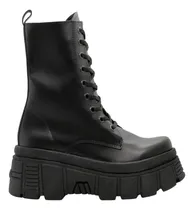 Comprar Botas Mujer Media Caña Con Cordones Altas Berlin Bym Shoes