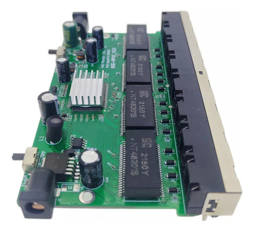 Conmutador Poe Inverso 10/100m 8 Puertos Vlan Para Gepon Xpo