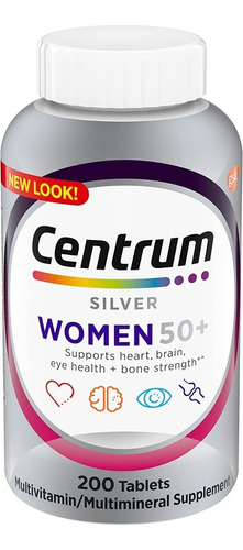 Centrum Silver Multivitaminico Mujer 50 +