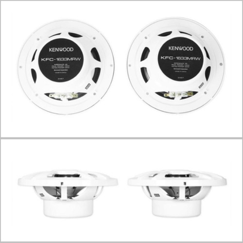Cornetas Kenwood Kfc-1633mrw 6.5 100w 2 Vías Marine