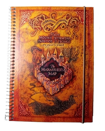 Cuaderno Harry Potter A5 Liso