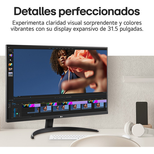 Monitor LG 32 Pulgadas Pantalla 4k Ultra Hh Hdr 10 Amd Frees