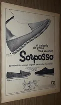 Comprar P416 Clipping Publicidad Zapatillas Sorpasso Año 1966
