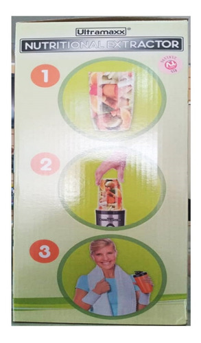 Imagen 3 de 5 de Extractor De Jugos Ultra Max Nutricional Alta Velocidad Usa