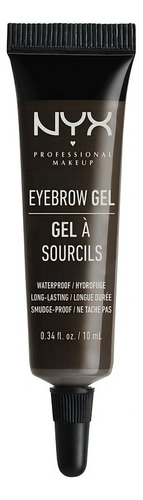 Gel Para Cejas Nyx Professional Eyebrow Tono Negro