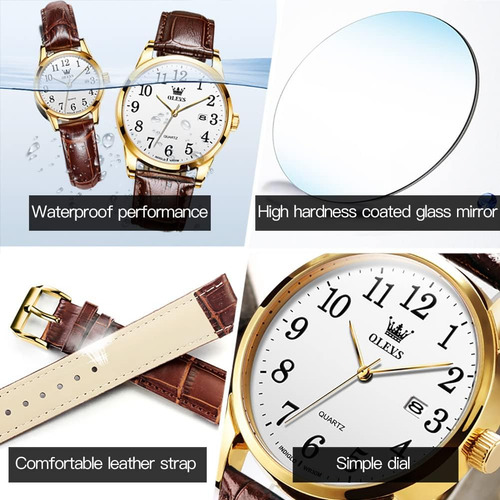 Olevs Relojes Para Mujer Cara Pequeña Patrón De Cocodrilo Bl