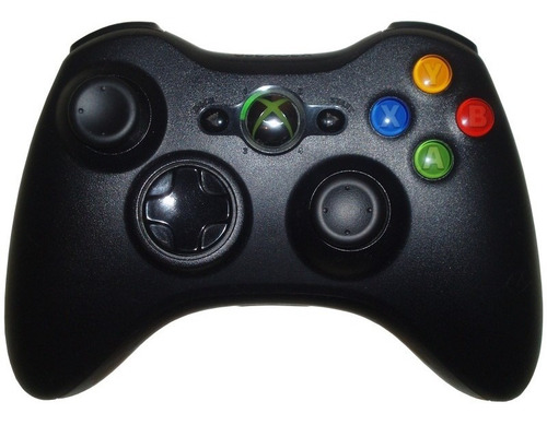 Control Inalámbrico De Xbox 360 Negro Obsequio Pilas Duracel