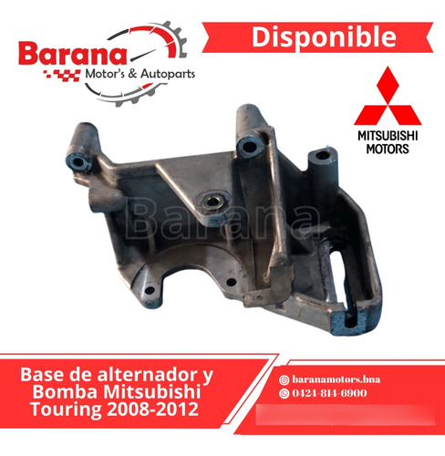 Base Alternador Bomba Mitsubishi Touring 2008-2012