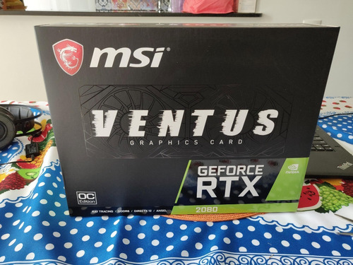 Nvidia Geforce Rtx 2080 Ventus Oc Msi