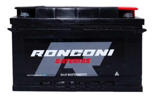Bateria Ronconi 12 Volt 75 Amper Renault Fluence Megan Logan