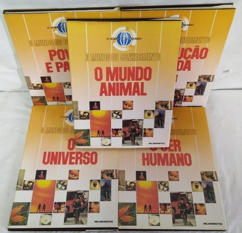 Enciclopédia: O Mundo Do Conhecimento, Em 5 Volumes