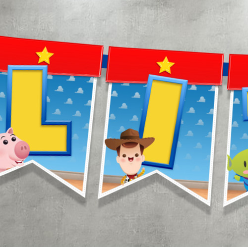 Banner Feliz Cumple Toy Story
