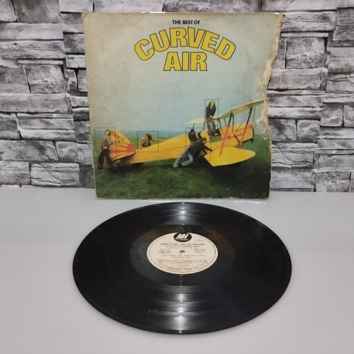 Curved Air The Best Of Vinilo Argentina Difusión Lp Disco 