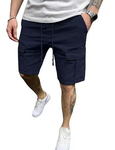 Mycity® Pantalones Cortos Sueltos Para Hombres