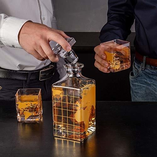 Whiskey Decanter Sets Globe Decanter For Alcohol 28 Oz By K