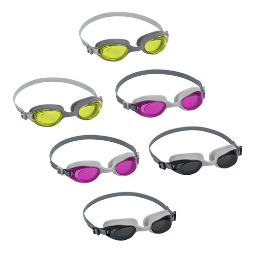 Goggles Para Adulto Natación Ajustables 14 Años Mayoreo 6pz