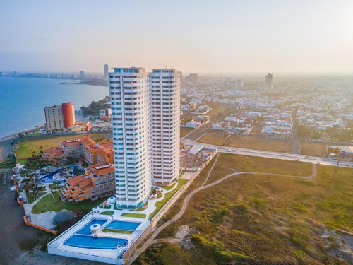 Torres Jv Lujo Frente Al Mar, Alberca Y Playa, 3 Recámaras Cada Una Con Baño, Vigilancia Y Control De Acceso, Costa De Oro, Veracruz