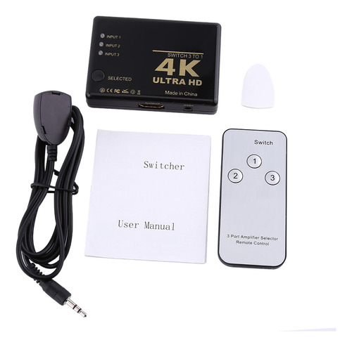 Concentrador Y Selector De Amplificadores 4k Ultra Hd 1080p