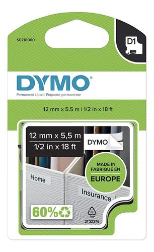 Dymo D1 Etiquetas De Nailon Flexibles De Alto Rendimiento |.