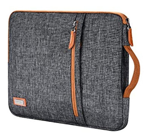 Funda Para Portátil Impermeable De 15.6in, Color Gris-marrón