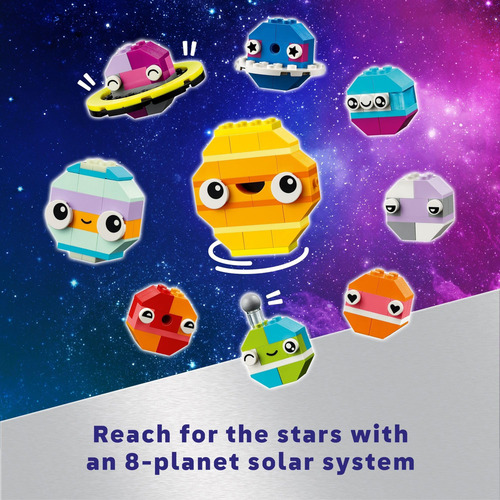 Lego Classic Creative Space Planets Sistema Solar Para Juego