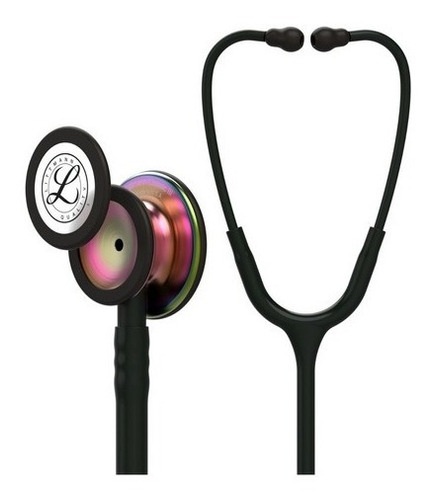 Estetoscopio 3m Littmann 5870 Negro Arco Iris + Estuche 