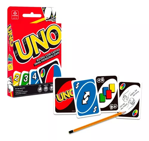 Jogo Uno Copag Cartas Personalizáveis