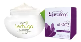 Crema Lechuga 50g + Jabón De Arroz - La Cooper