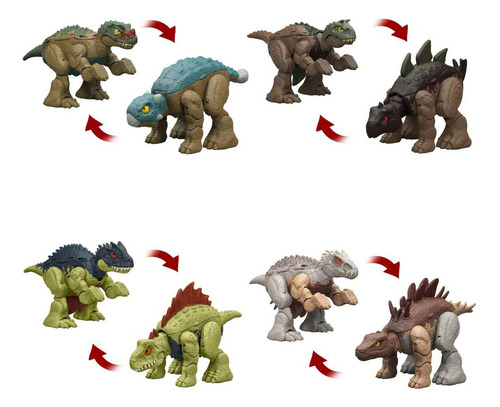 Jurassic World Doble Peligro Carnotaurus A Stegosaurus