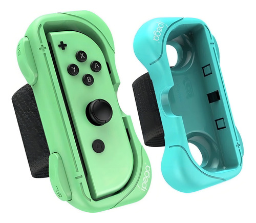 Switch Nunchaku Dancing Muñequera 2 En 1 Correa De Muñeca Color Celeste