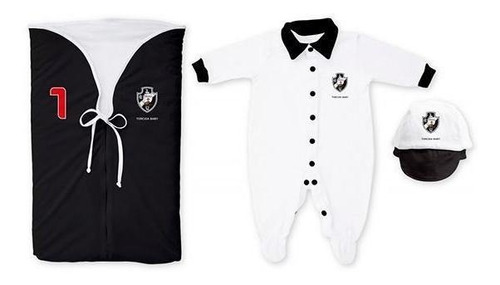 Kit Bebê Saída De Maternidade Vasco Oficial Men