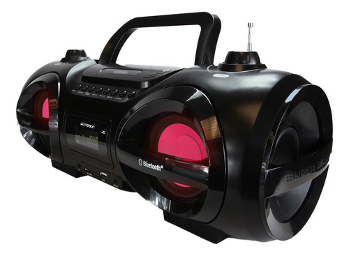 Radiocasetera Portátil Emerson Epb-3005 C/reproductor De Cd