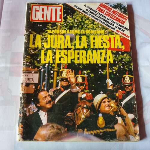 Revista Gente 960 Asuncion De Alfonsin Borges