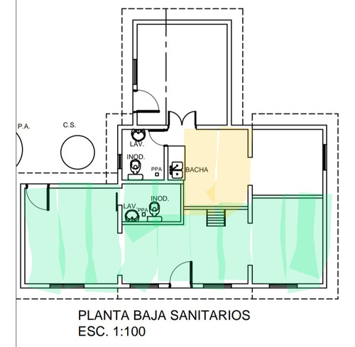 Casa 2unidades: Local C Planos Aprob. Y Un Depart.amueblaado