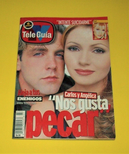 Carlos Ponce Revista Tele Guia Angelica Rivera Yuri Selena
