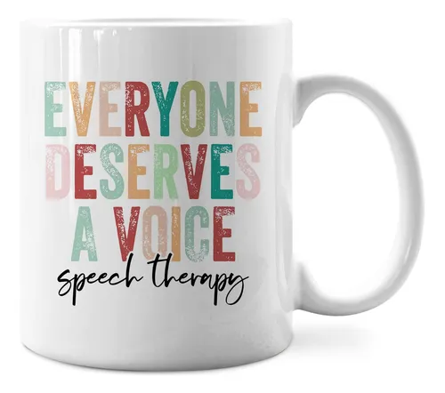 Iwxyi Taza De Café Para Terapia Del Habla, 11 Oz, Regalos Pa